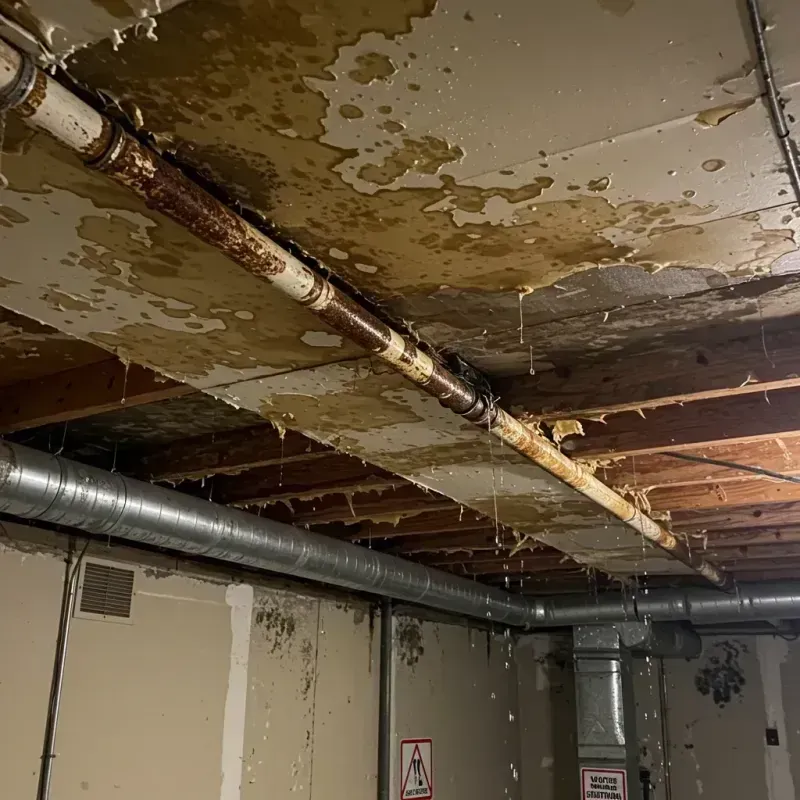 Ceiling Water Damage Repair in Iowa Colony, TX