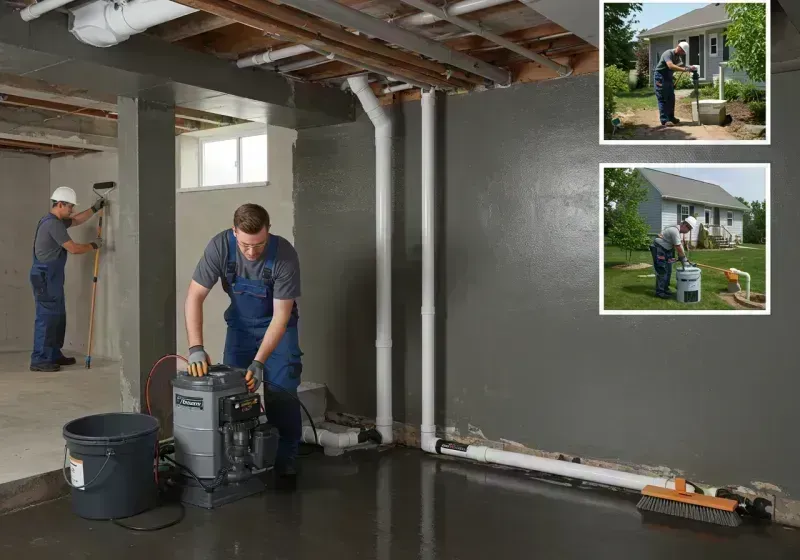 Basement Waterproofing and Flood Prevention process in Iowa Colony, TX